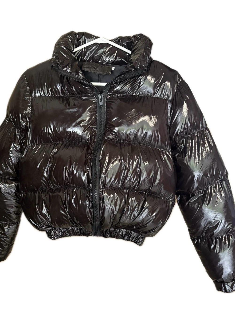 Black Puffer Jacket - Lightweight Warmth